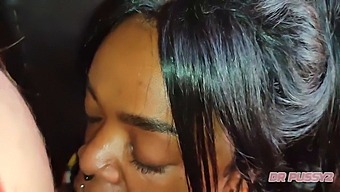 Brother-In-Law'S Large Penis Gets Pleasure From Sister-In-Law'S Oral Skills