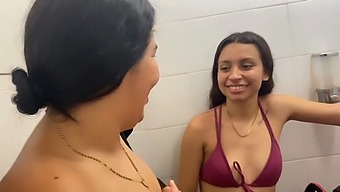 Real Amateur Threesome With A Lesbian Twist